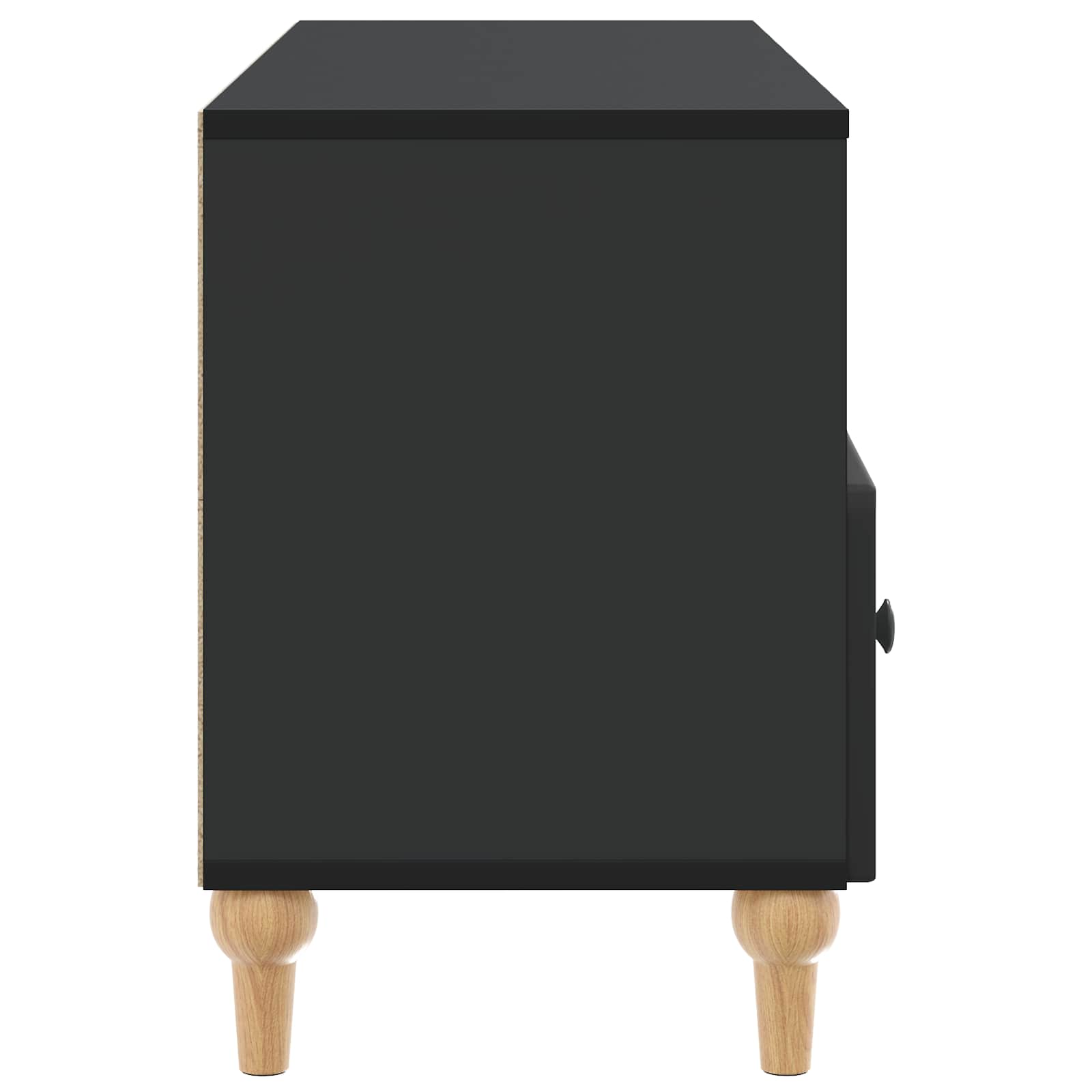 TV-kast Zwart 102 x 34,5 x 50 cm Geconstrueerd hout