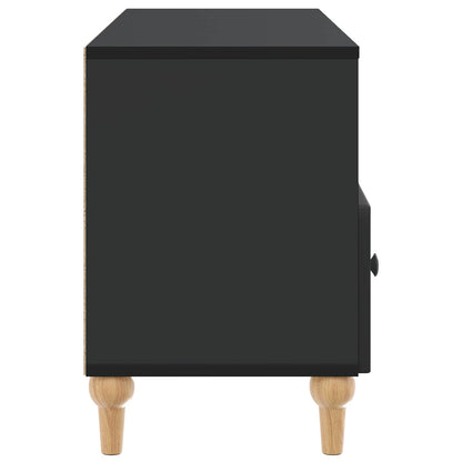 TV-kast Zwart 102 x 34,5 x 50 cm Geconstrueerd hout
