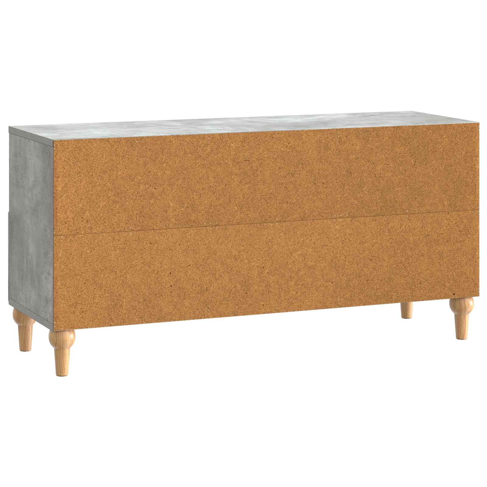 TV-kast Beton Grijs 102 x 34,5 x 50 cm Geconstrueerd hout