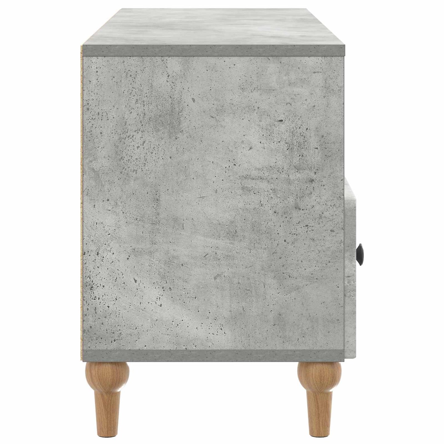 TV-kast Beton Grijs 102 x 34,5 x 50 cm Geconstrueerd hout