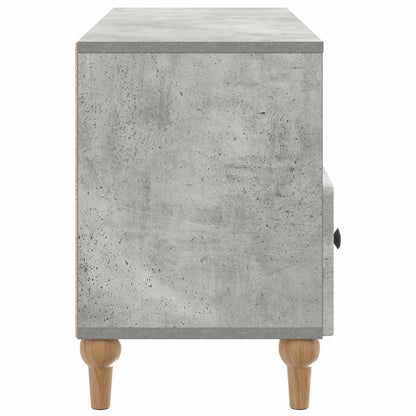 TV-kast Beton Grijs 102 x 34,5 x 50 cm Geconstrueerd hout