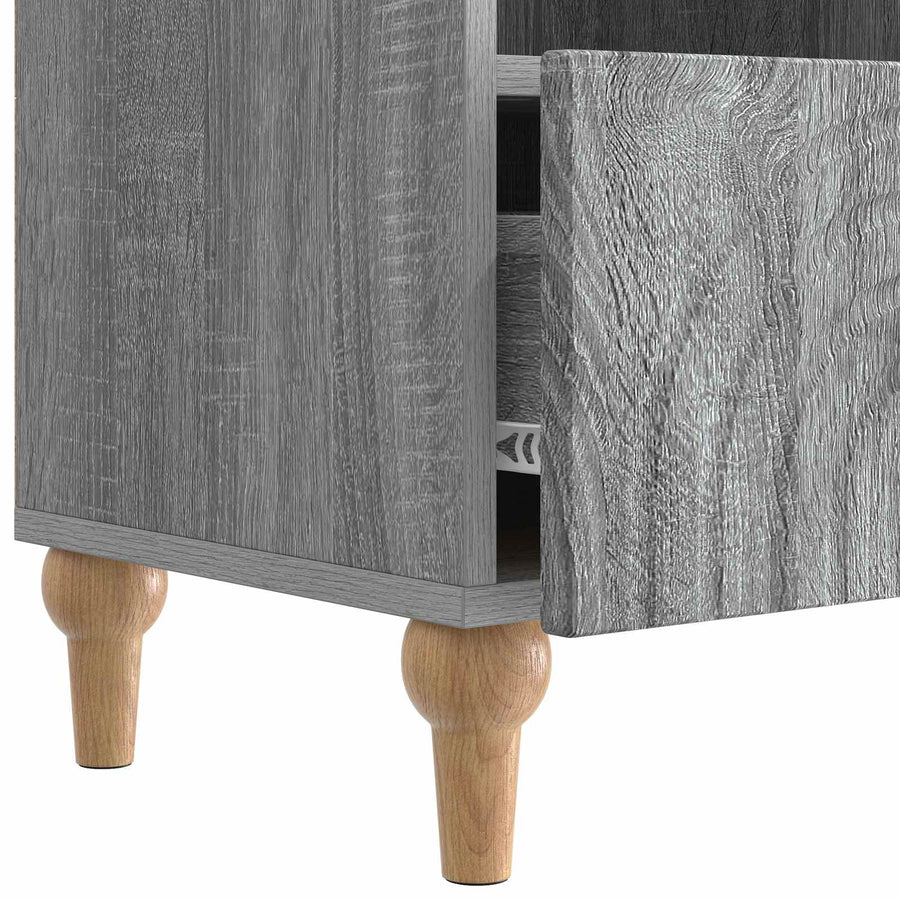 TV-kast Grijze Sonoma 102 x 34,5 x 50 cm Geconstrueerd hout