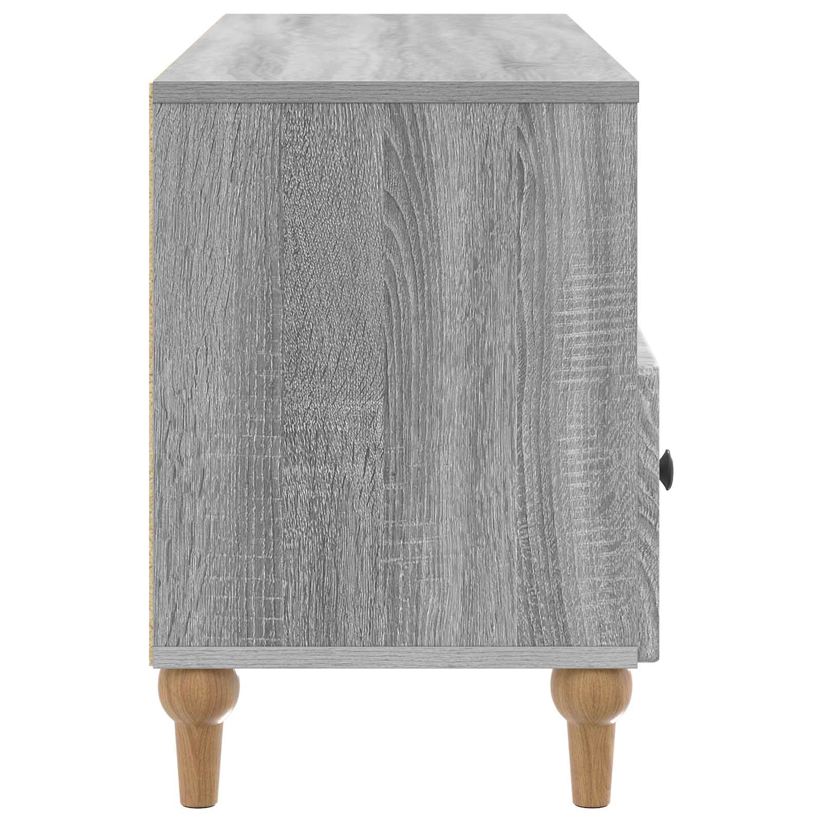 TV-kast Grijze Sonoma 102 x 34,5 x 50 cm Geconstrueerd hout