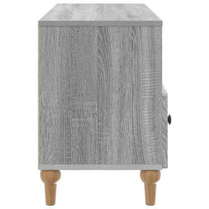 TV-kast Grijze Sonoma 102 x 34,5 x 50 cm Geconstrueerd hout