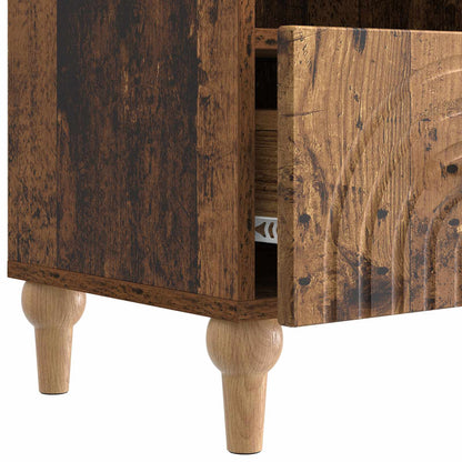 TV-kast Oudhout 102 x 34,5 x 50 cm Geconstrueerd hout