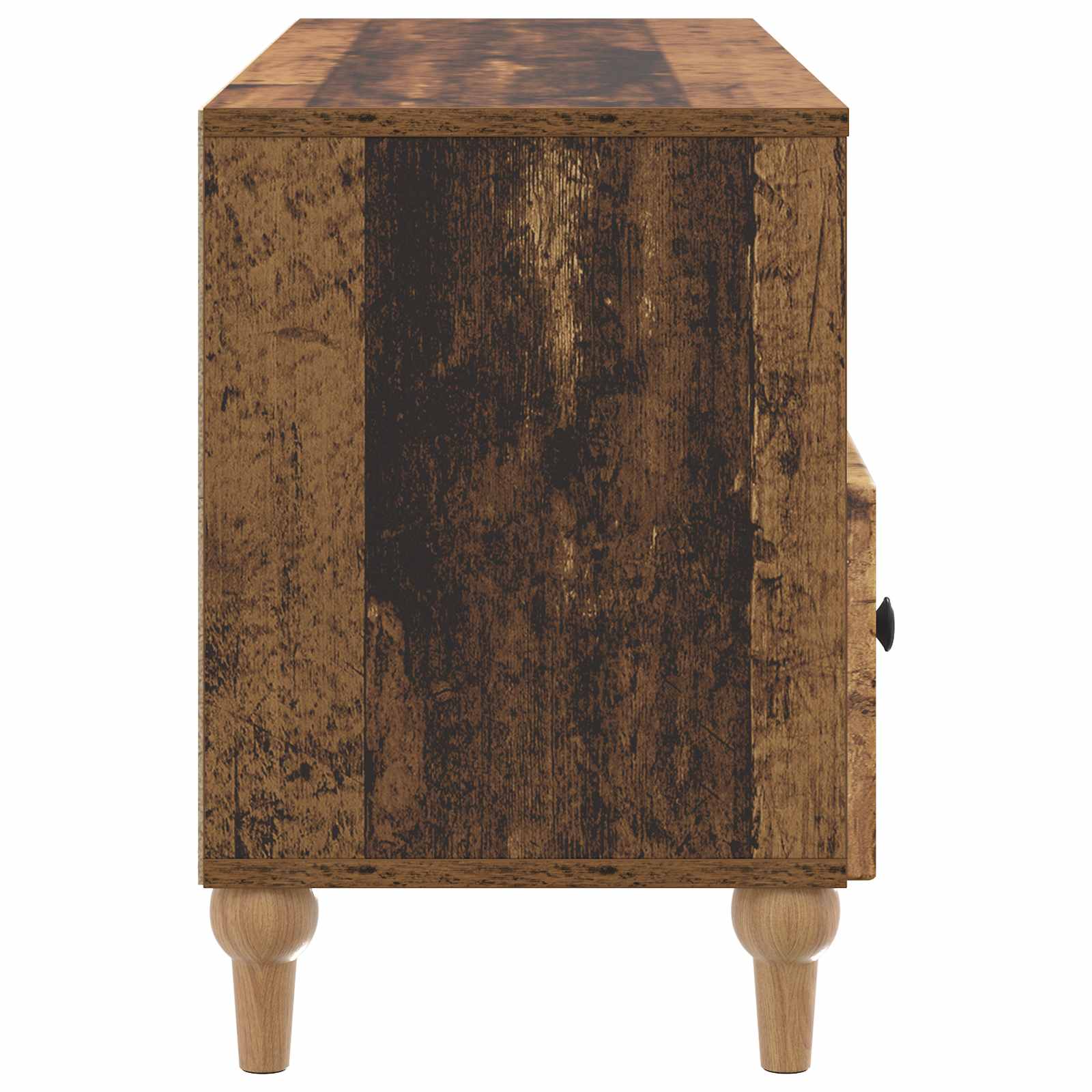 TV-kast Oudhout 102 x 34,5 x 50 cm Geconstrueerd hout
