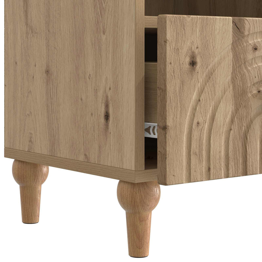 TV-kast Artisan Eik 102 x 34,5 x 50 cm Geconstrueerd hout