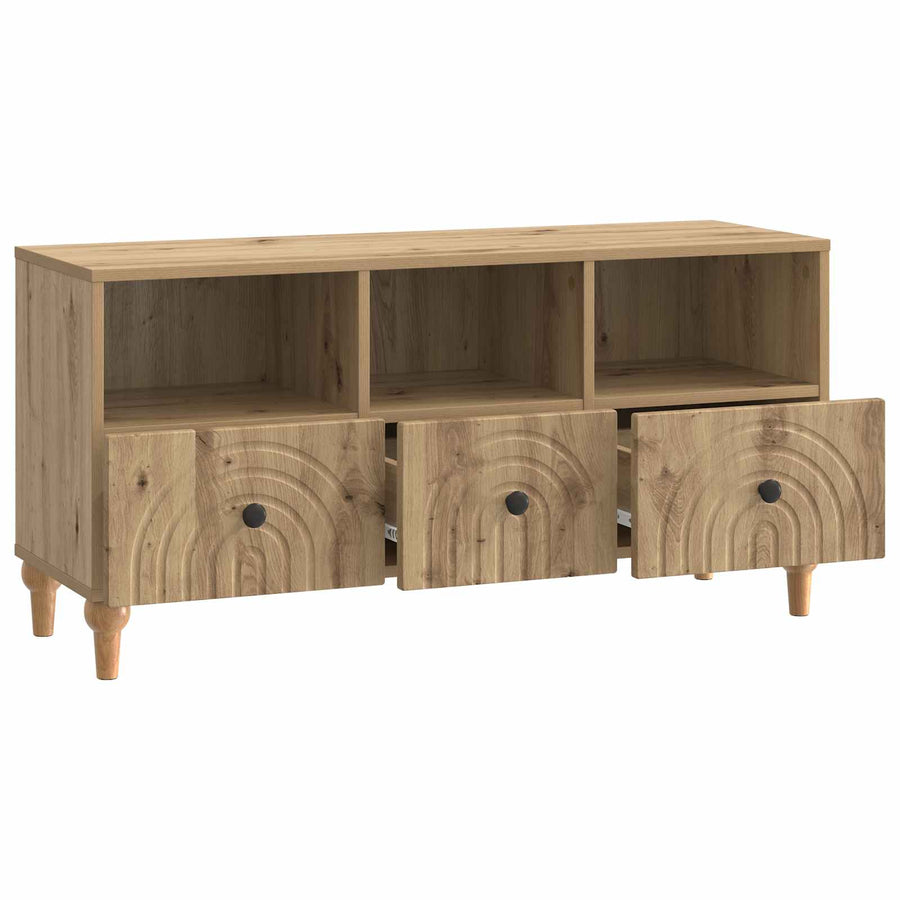 TV-kast Artisan Eik 102 x 34,5 x 50 cm Geconstrueerd hout