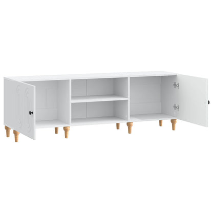 TV-kast Wit 150 x 31 x 50 cm Bewerkt hout