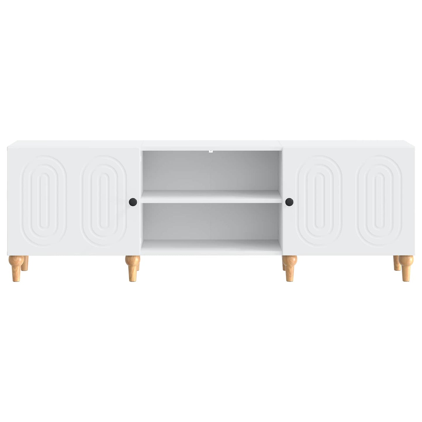 TV-kast Wit 150 x 31 x 50 cm Bewerkt hout