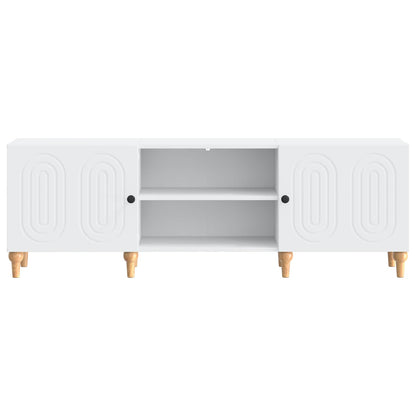 TV-kast Wit 150 x 31 x 50 cm Bewerkt hout