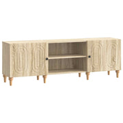 TV-kast 150x31x50 cm sonoma eiken bewerkt hout