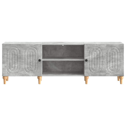 TV-kast Betongrijs 150 x 31 x 50 cm Bewerkt hout