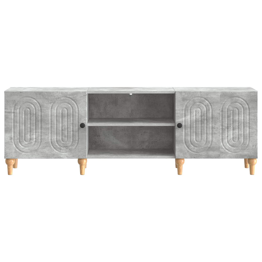 TV-kast Betongrijs 150 x 31 x 50 cm Bewerkt hout