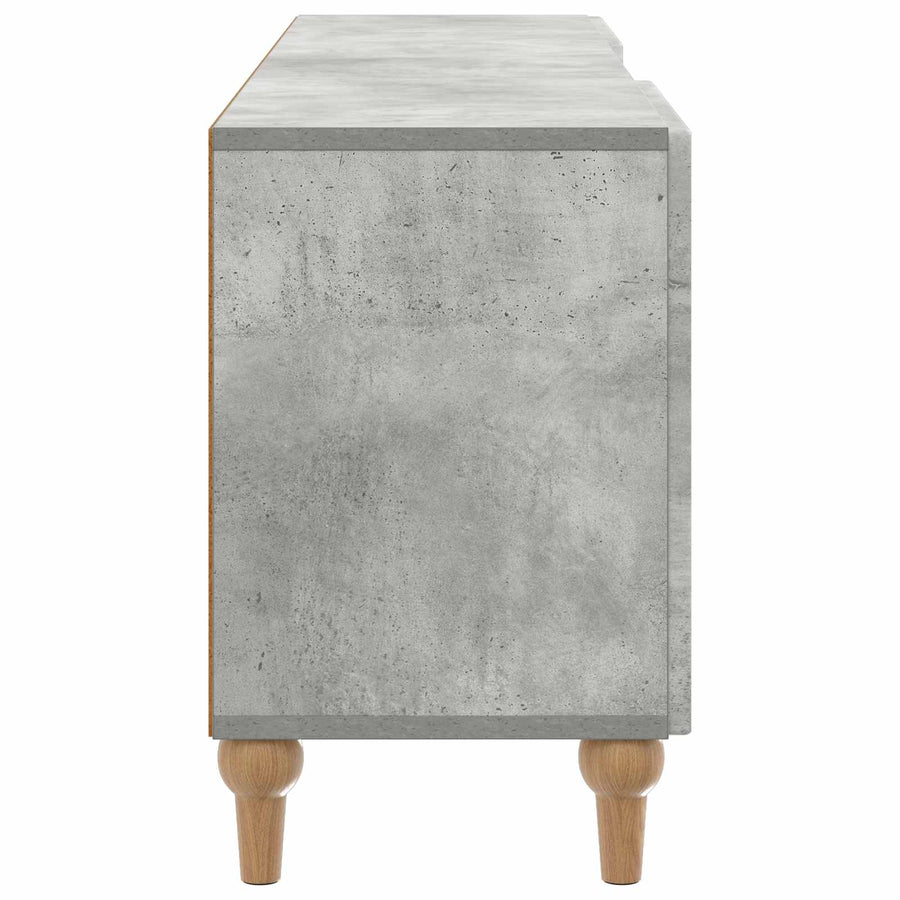 TV-kast Betongrijs 150 x 31 x 50 cm Bewerkt hout