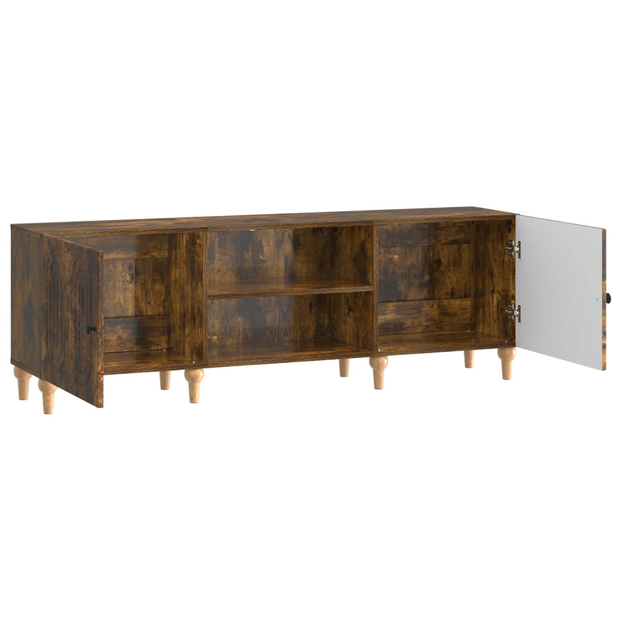 TV-kast Gerookt eiken 150 x 31 x 50 cm Bewerkt hout