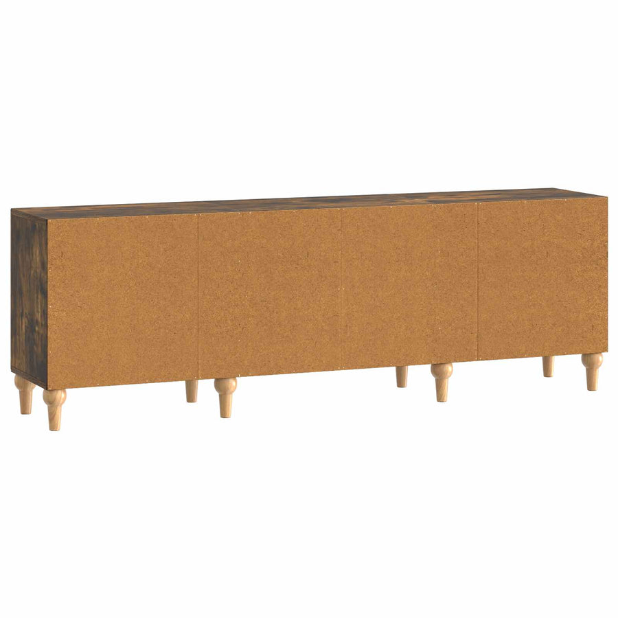 TV-kast Gerookt eiken 150 x 31 x 50 cm Bewerkt hout