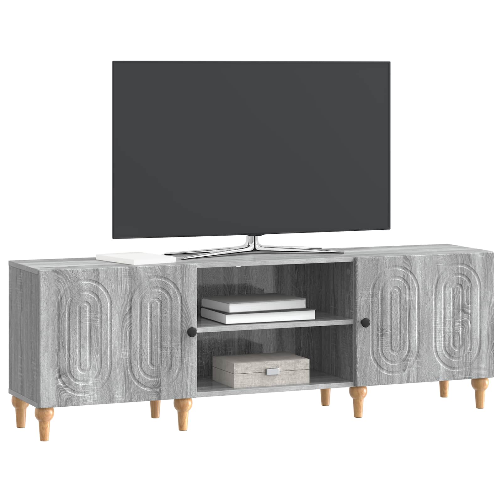 TV-kast Grijs sonoma 150 x 31 x 50 cm Bewerkt hout