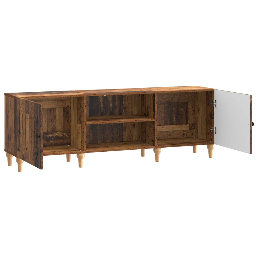TV-kast Oud hout 150 x 31 x 50 cm Bewerkt hout