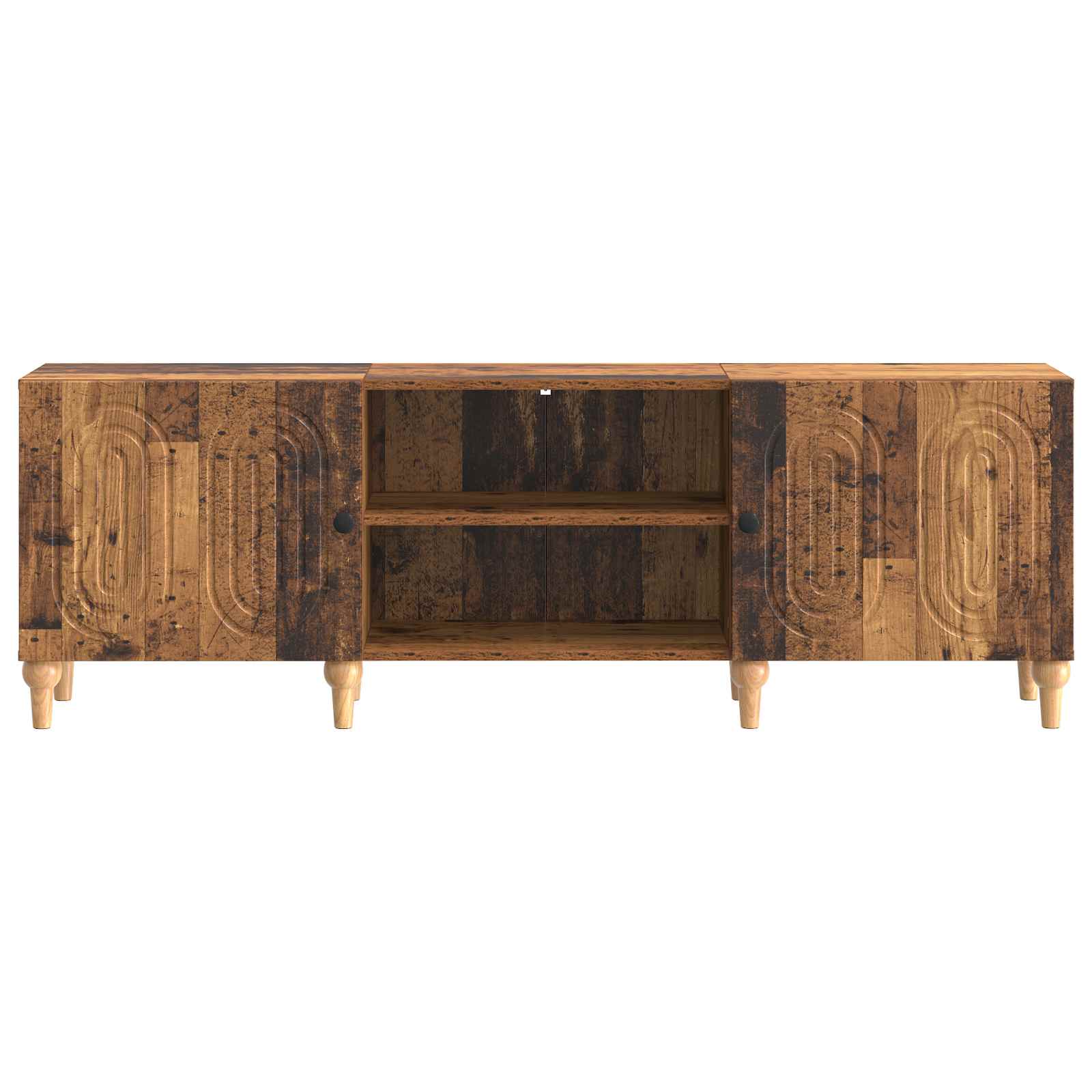 TV-kast Oud hout 150 x 31 x 50 cm Bewerkt hout