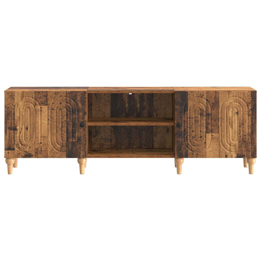 TV-kast Oud hout 150 x 31 x 50 cm Bewerkt hout