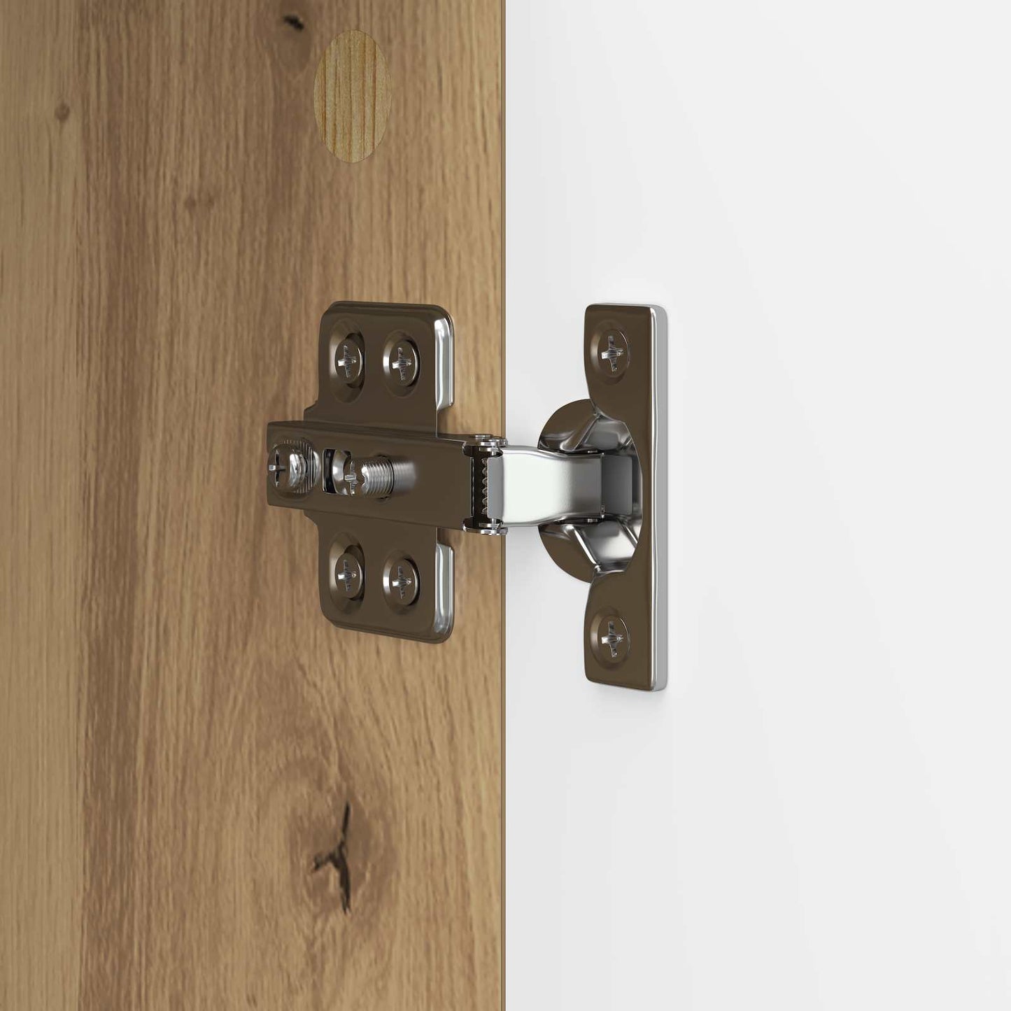 TV-kast Artisanaal eiken 150 x 31 x 50 cm Bewerkt hout