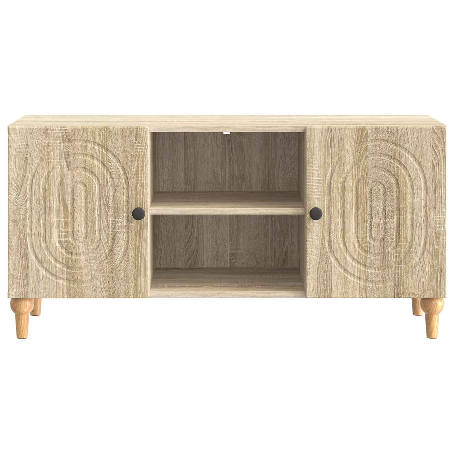 TV-kast Sonoma Eiken 102 x 34,5 x 50 cm Bewerkt hout