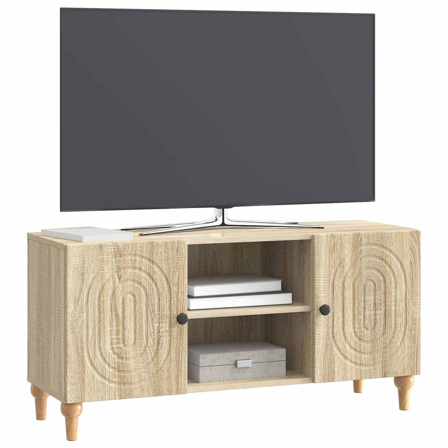 TV-kast Sonoma Eiken 102 x 34,5 x 50 cm Bewerkt hout