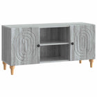 TV-kast 102x34,5x50 cm grijs sonoma bewerkt hout