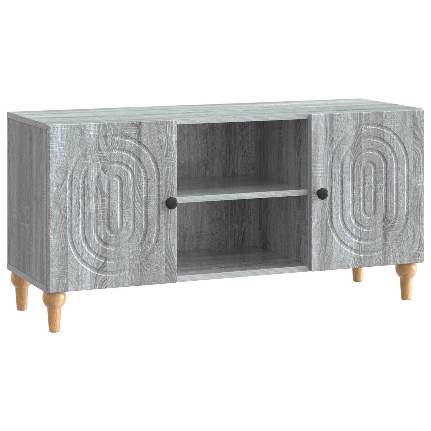 TV-kast Grijs sonoma 102 x 34,5 x 50 cm Bewerkt hout