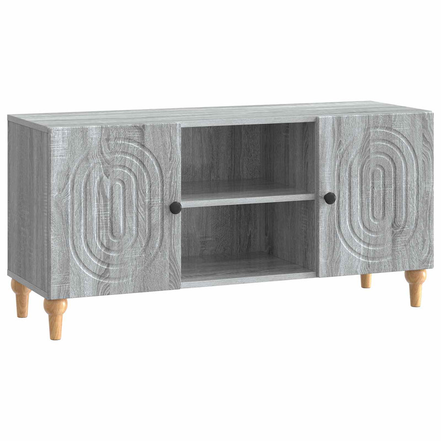 TV-kast Grijs sonoma 102 x 34,5 x 50 cm Bewerkt hout