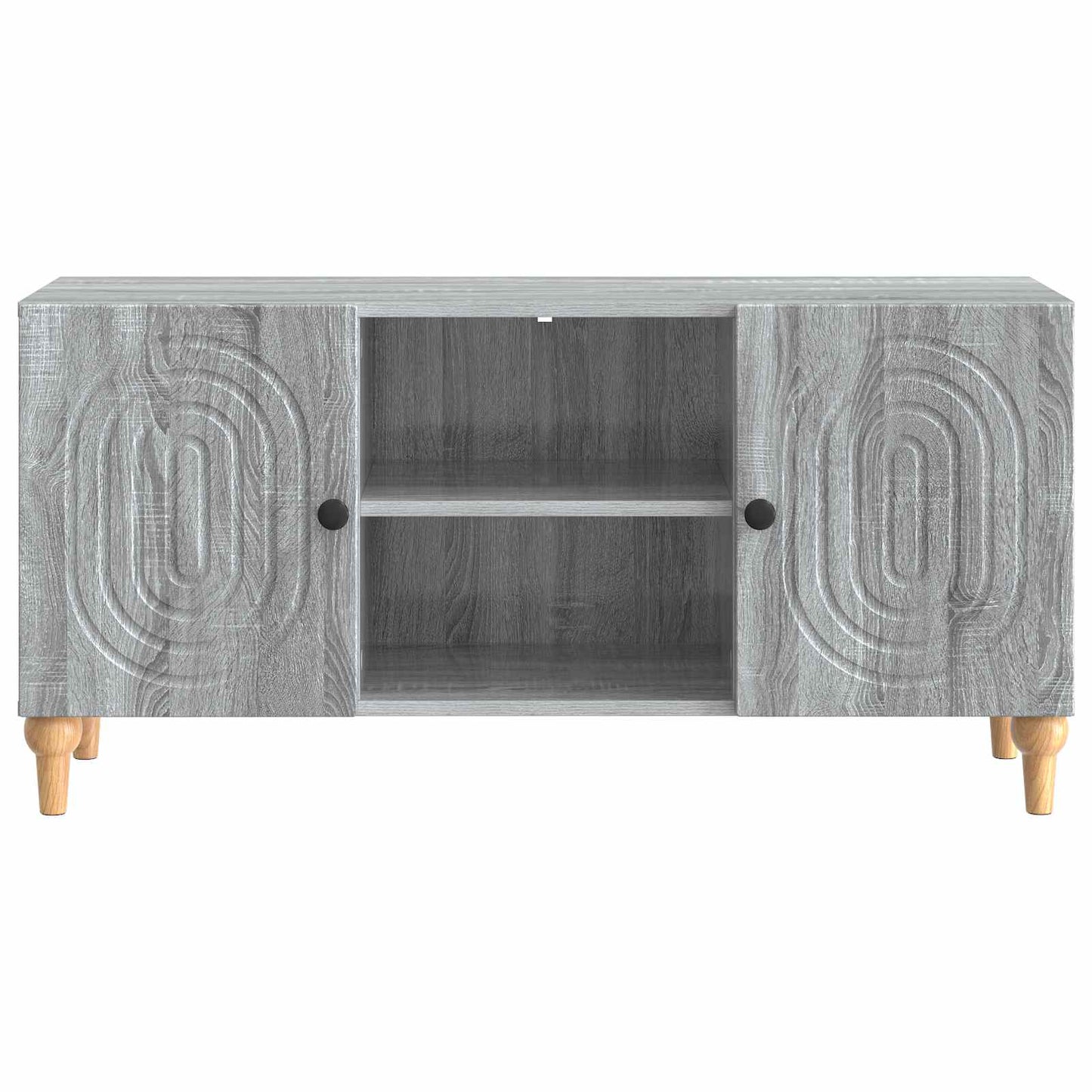 TV-kast Grijs sonoma 102 x 34,5 x 50 cm Bewerkt hout