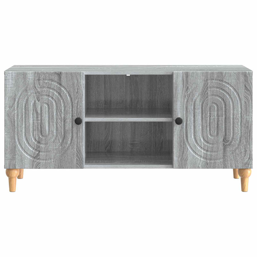 TV-kast Grijs sonoma 102 x 34,5 x 50 cm Bewerkt hout