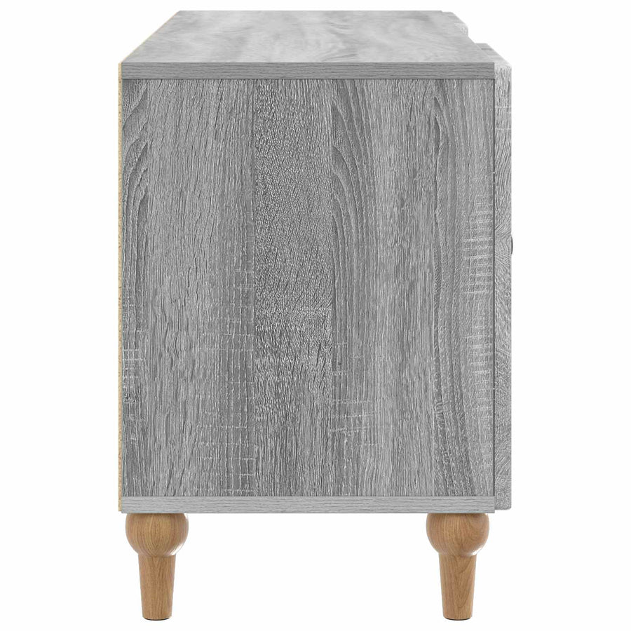 TV-kast Grijs sonoma 102 x 34,5 x 50 cm Bewerkt hout
