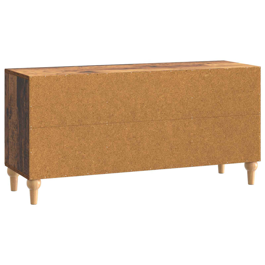 TV-kast Oud hout 102 x 34,5 x 50 cm Bewerkt hout