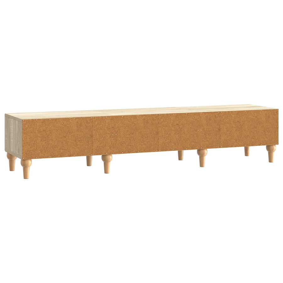 TV-kast met lade Sonoma Eiken 147 x 34,5 x 30 cm Bewerkt hout