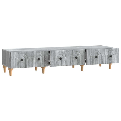 TV-kast met lade Grijs sonoma 147 x 34,5 x 30 cm Bewerkt hout