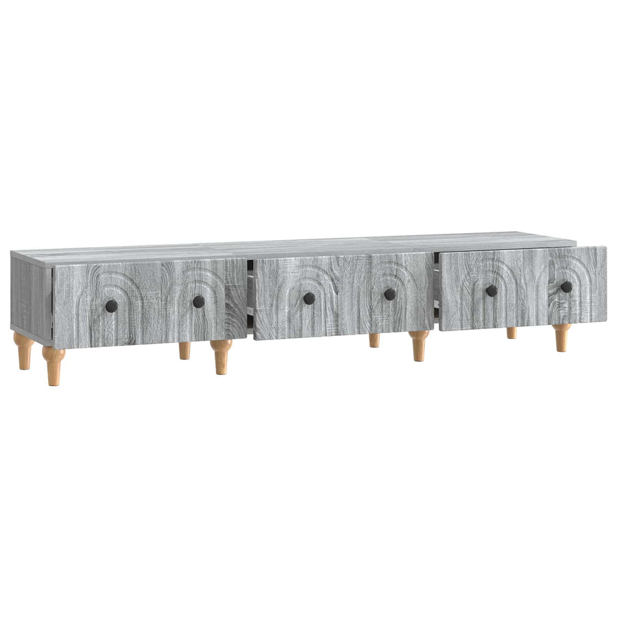 TV-kast met lade Grijs sonoma 147 x 34,5 x 30 cm Bewerkt hout