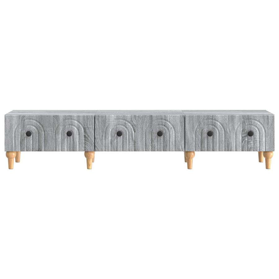 TV-kast met lade Grijs sonoma 147 x 34,5 x 30 cm Bewerkt hout