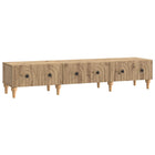 TV-kast 147x34,5x30 cm bewerkt hout
