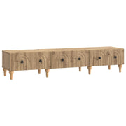 TV-kast 147x34,5x30 cm bewerkt hout
