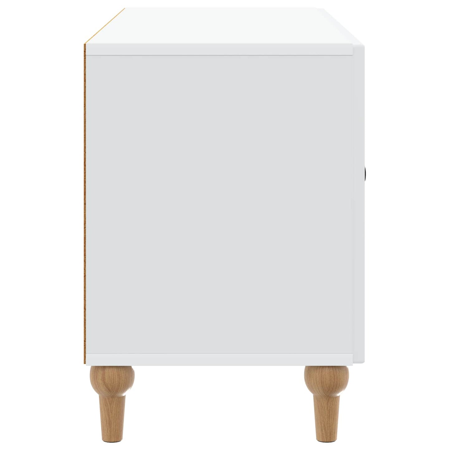 TV-kast Wit 99 x 34,5 x 50 cm Bewerkt hout