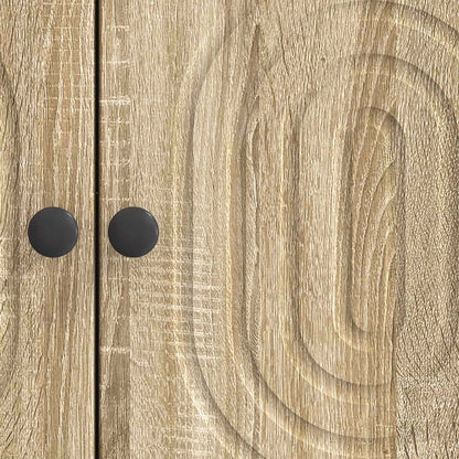 TV-kast Sonoma Eiken 99 x 34,5 x 50 cm Bewerkt hout