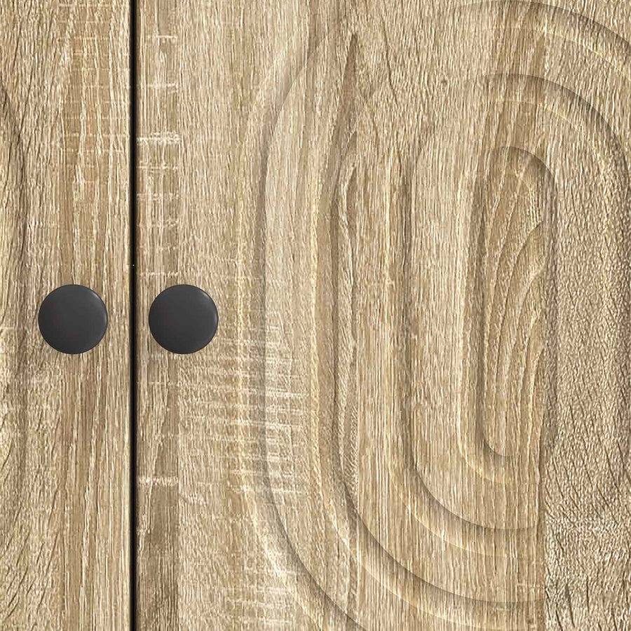 TV-kast Sonoma Eiken 99 x 34,5 x 50 cm Bewerkt hout