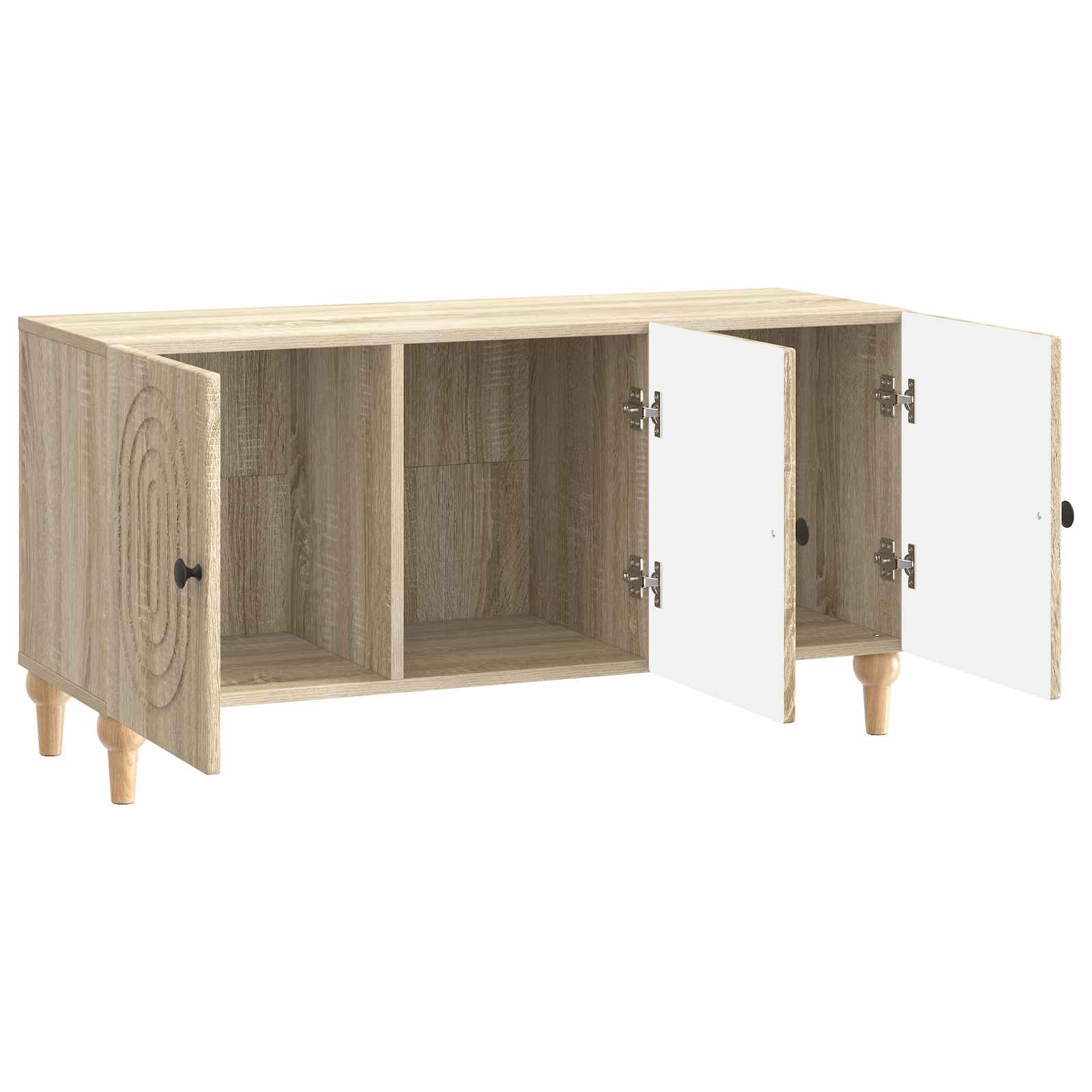 TV-kast Sonoma Eiken 99 x 34,5 x 50 cm Bewerkt hout