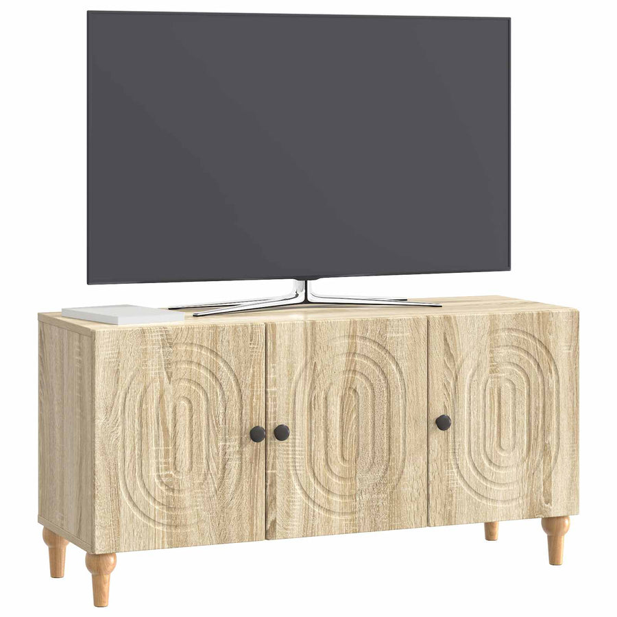 TV-kast Sonoma Eiken 99 x 34,5 x 50 cm Bewerkt hout