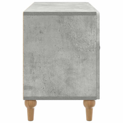 TV-kast Betongrijs 99 x 34,5 x 50 cm Bewerkt hout