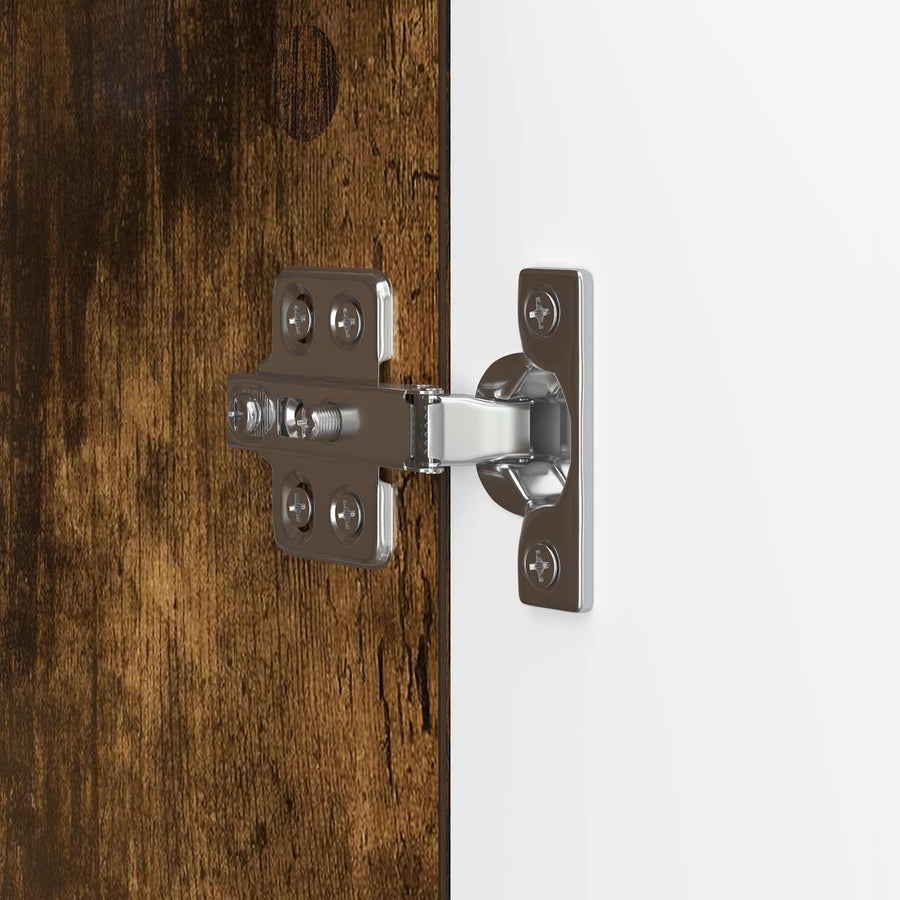 TV-kast Gerookt eiken 99 x 34,5 x 50 cm Bewerkt hout