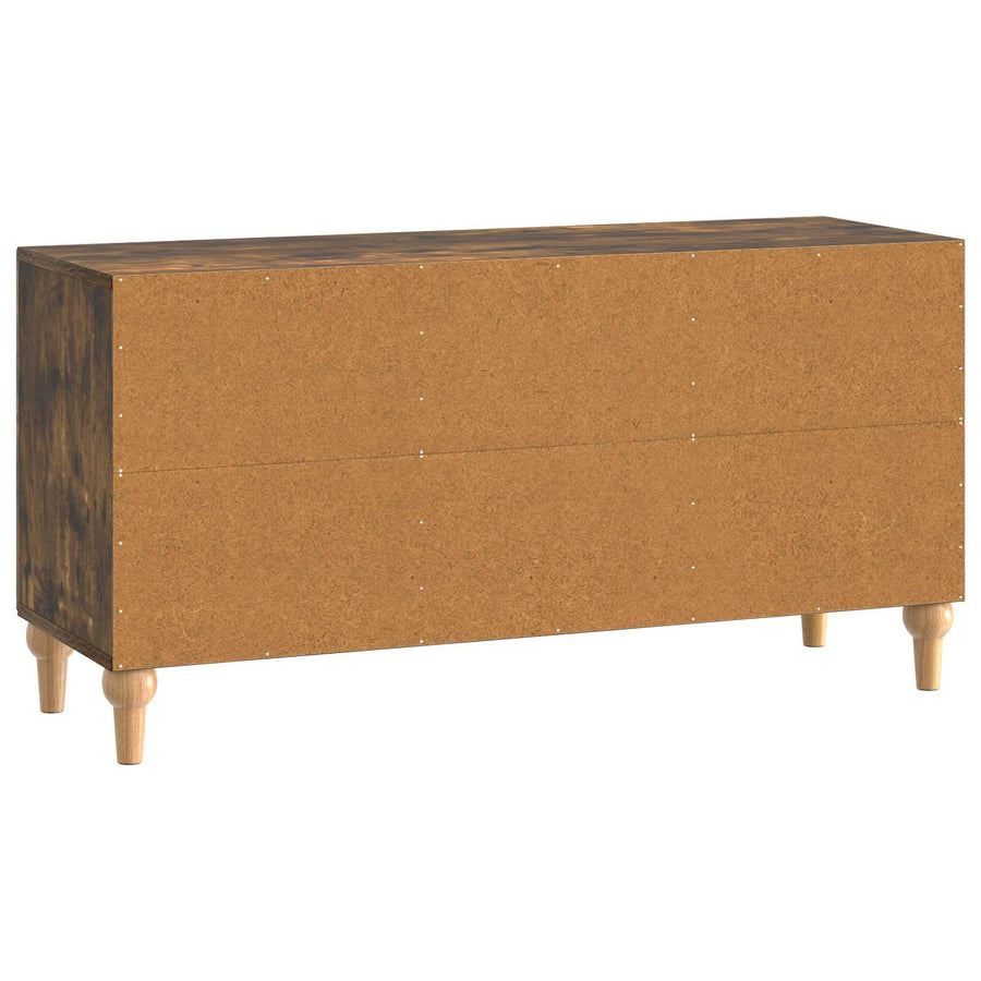TV-kast Gerookt eiken 99 x 34,5 x 50 cm Bewerkt hout