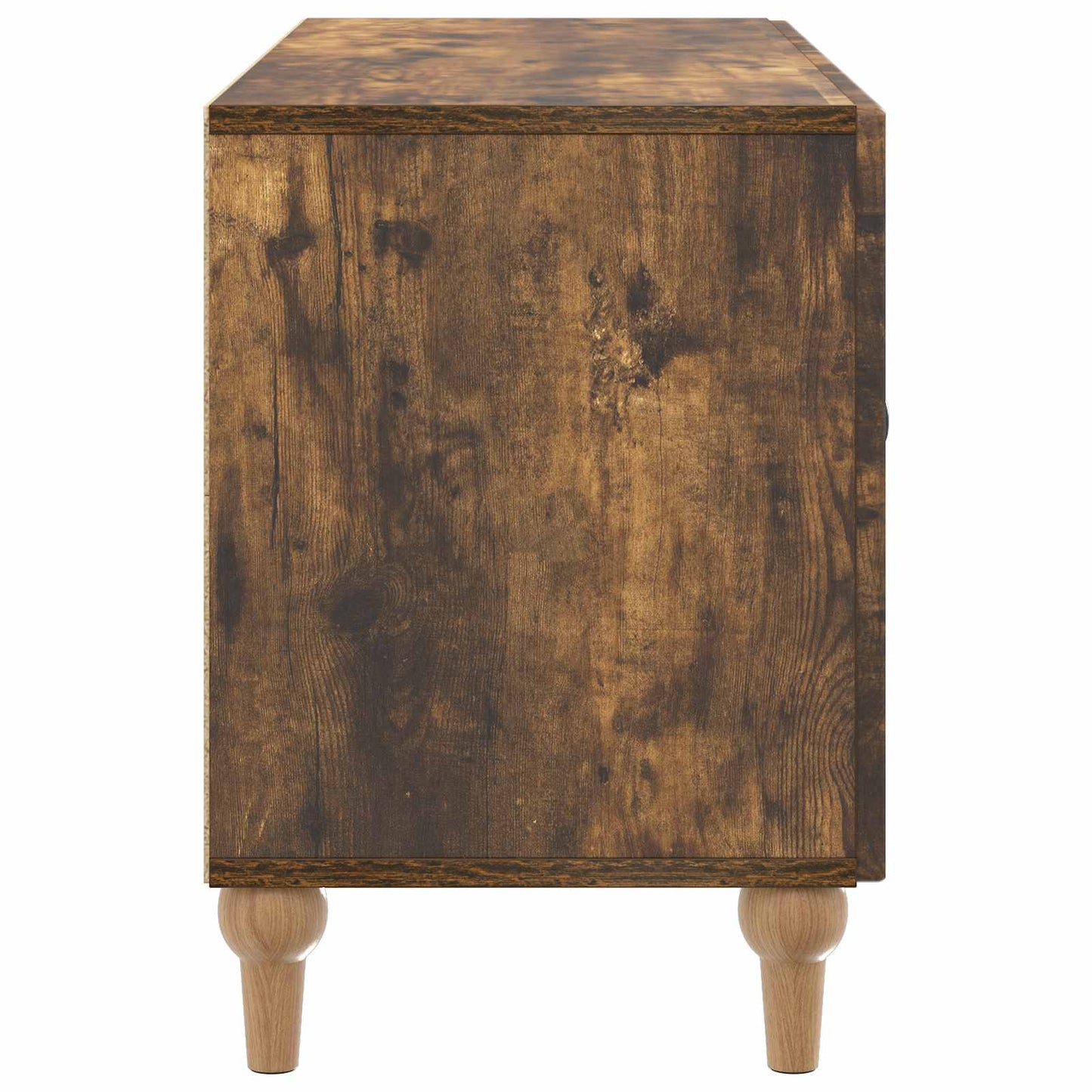 TV-kast Gerookt eiken 99 x 34,5 x 50 cm Bewerkt hout